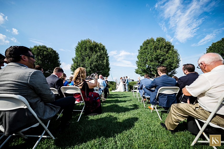 Grosse Pointe Yacht Club Wedding Ceremony Pictures